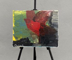 Cardinal Takes Flight